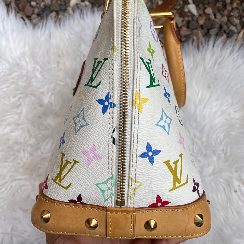 ❤️Beautiful ❤️LOUIS VUITTON Alma Multicolor Limited - Picture 10 of 17